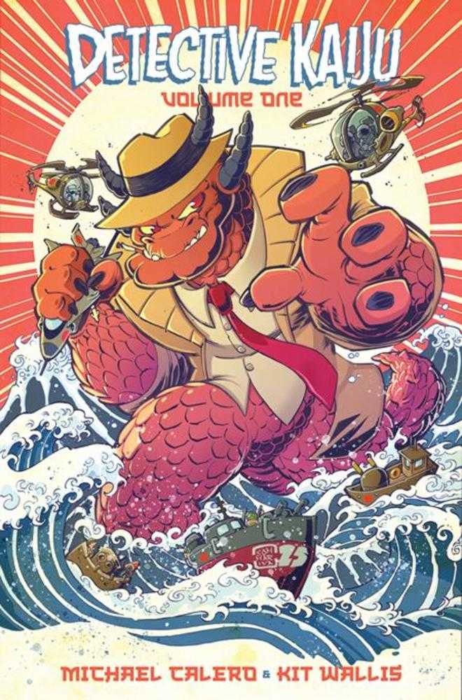 Stock Photo of  Detective Kaiju TPB Volume 01 Cover B Jon Sommariva Variant Limited To 1000 Copies Massive Publishing Graphic Novels sold by Stronghold Collectibles of Acadiana Lafayette, LA