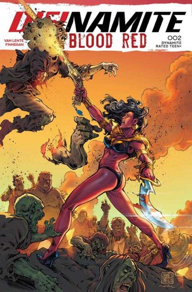 Stock Photo of Dienamite Blood Red #2 CVR B Roberto Meli Variant Dynamite Entertainment Comics sold by Stronghold Collectibles of Acadiana Lafayette, LA