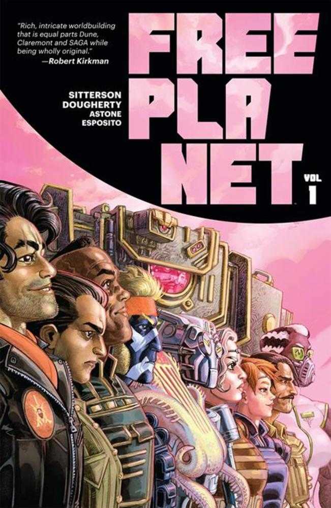 Stock Photo of  Free Planet TPB Volume 01 Image Comics Graphic Novels sold by Stronghold Collectibles of Acadiana Lafayette, LA