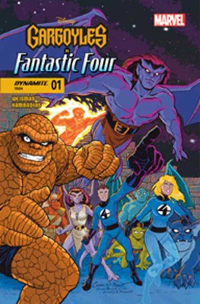 Stock Photo of Gargoyles X Fantastic Four #1 CVR C Amanda Conner Variant Dynamite Entertainment Comics sold by Stronghold Collectibles of Acadiana Lafayette, LA