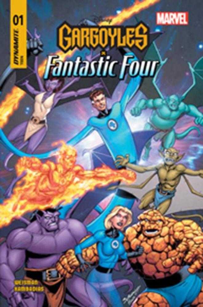 Stock Photo of Gargoyles X Fantastic Four #1 CVR D Mark Bagley Variant Dynamite Entertainment Comics sold by Stronghold Collectibles of Acadiana Lafayette, LA