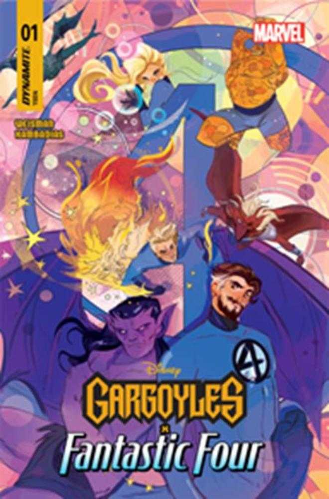 Stock Photo of Gargoyles X Fantastic Four #1 CVR E Nicoletta Baldari Variant Dynamite Entertainment Comics sold by Stronghold Collectibles of Acadiana Lafayette, LA