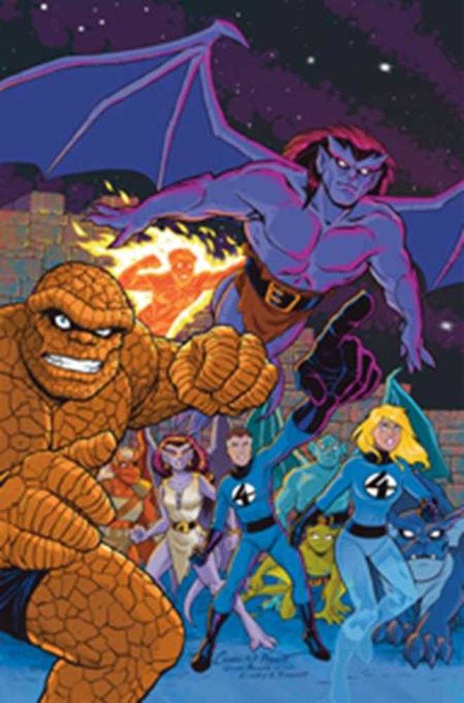 Stock Photo of Gargoyles X Fantastic Four #1 CVR H 1:25 Amanda Conner Full Art Variant Dynamite Entertainment Comics sold by Stronghold Collectibles of Acadiana Lafayette, LA