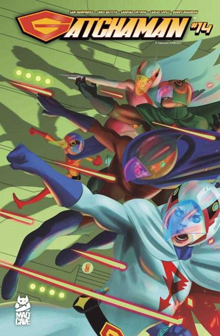 Stock Photo of  Gatchaman #14 Cover A Inaki Miranda Mad Cave Studios Comics sold by Stronghold Collectibles of Acadiana Lafayette, LA
