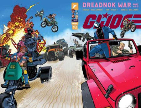 Stock Photo of G.I. Joe #13 CVR A Tom Reilly Wraparound Image Comics Comics sold by Stronghold Collectibles of Acadiana Lafayette, LA