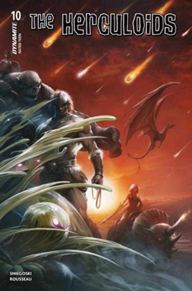Stock Photo of  Herculoids #10 Cover A Francesco Mattina Dynamite Entertainment Comics sold by Stronghold Collectibles of Acadiana Lafayette, LA