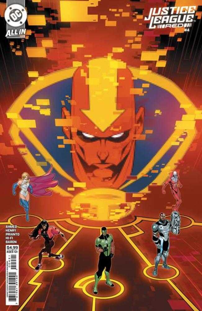 Stock Photo of  Justice League Red #4 (Of 6) Cover B David Baldeon Card Stock Variant DC Comics Comics sold by Stronghold Collectibles of Acadiana Lafayette, LA