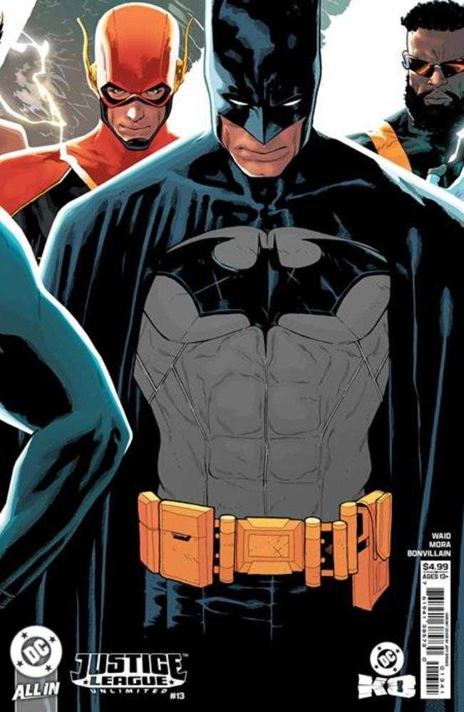 Stock Photo of  Justice League Unlimited #13 Cover D Jeff Spokes Card Stock Variant (DC K.O.) DC Comics Comics sold by Stronghold Collectibles of Acadiana Lafayette, LA