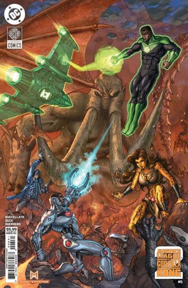 Stock Photo of  Justice League vs Godzilla vs Kong 2 #5 (Of 7) Cover B Alan Quah Card Stock Variant DC Comics Comics sold by Stronghold Collectibles of Acadiana Lafayette, LA