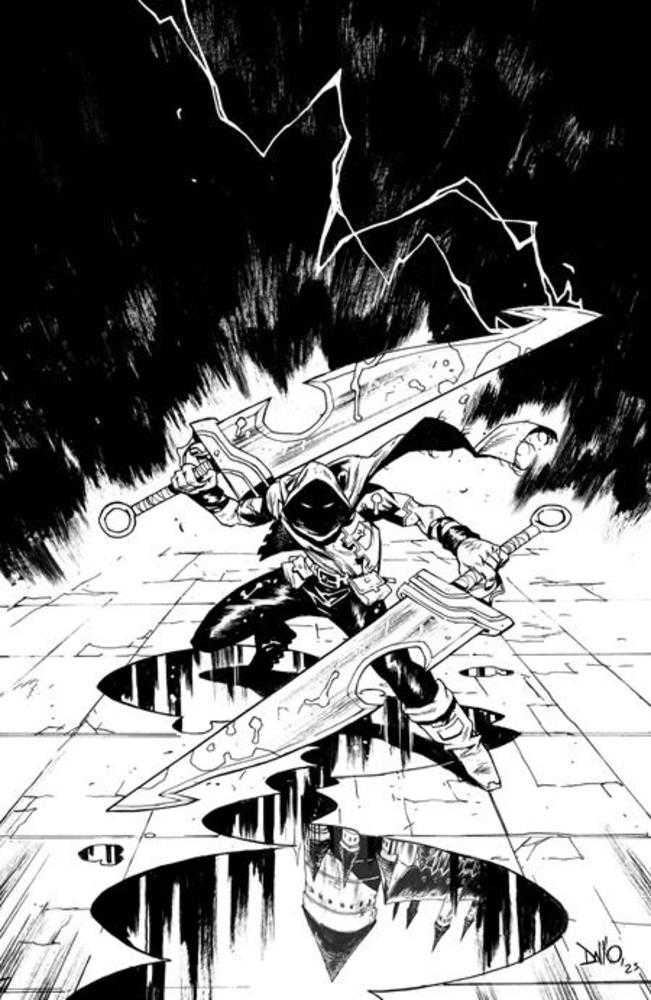 Stock Photo of  Lost Fantasy #5 Cover D Inc 1:15 Maxi Dallo Black & White Variant Image Comics Comics sold by Stronghold Collectibles of Acadiana Lafayette, LA