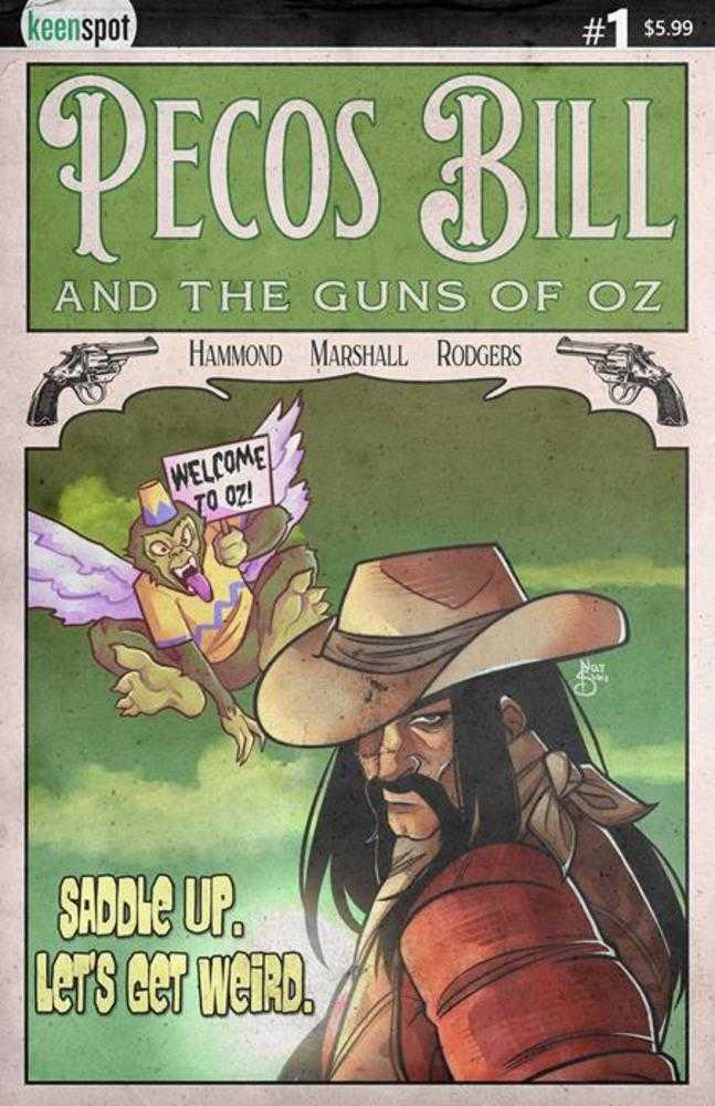 Stock Photo of  Pecos Bill & The Guns Of Oz #1 Cover B Nat Suki Variant (Mature) Ex Posse Holdings (Keenspot) Comics sold by Stronghold Collectibles of Acadiana Lafayette, LA