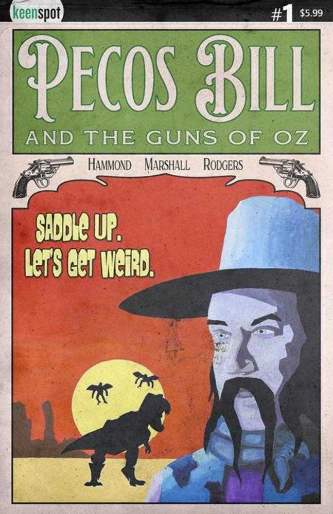 Stock Photo of  Pecos Bill & The Guns Of Oz #1 Cover C Richard Garland Variant (Mature) Ex Posse Holdings (Keenspot) Comics sold by Stronghold Collectibles of Acadiana Lafayette, LA
