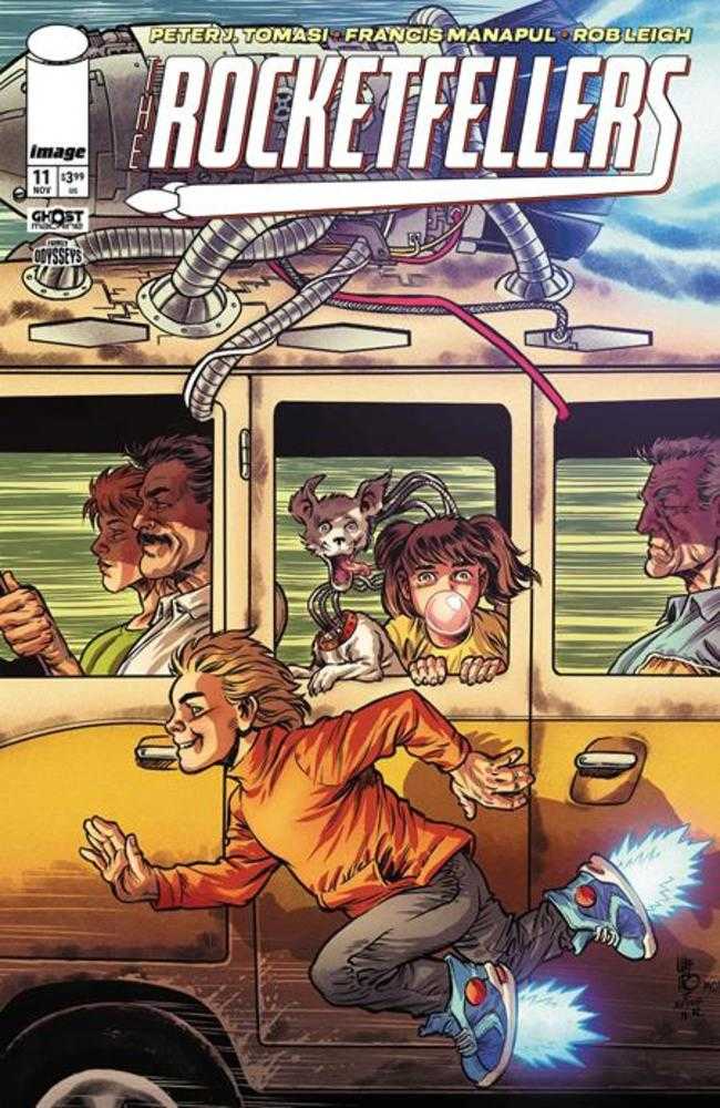 Stock Photo of  Rocketfellers #11 Cover B Jesus Merino & Morry Hollowell Variant Image Comics Comics sold by Stronghold Collectibles of Acadiana Lafayette, LA