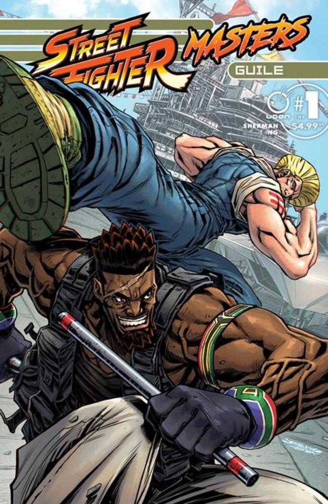 Stock Photo of  Street Fighter Masters Guile #1 (One Shot) Cover B Joe Ng Variant Udon Entertainment Comics sold by Stronghold Collectibles of Acadiana Lafayette, LA