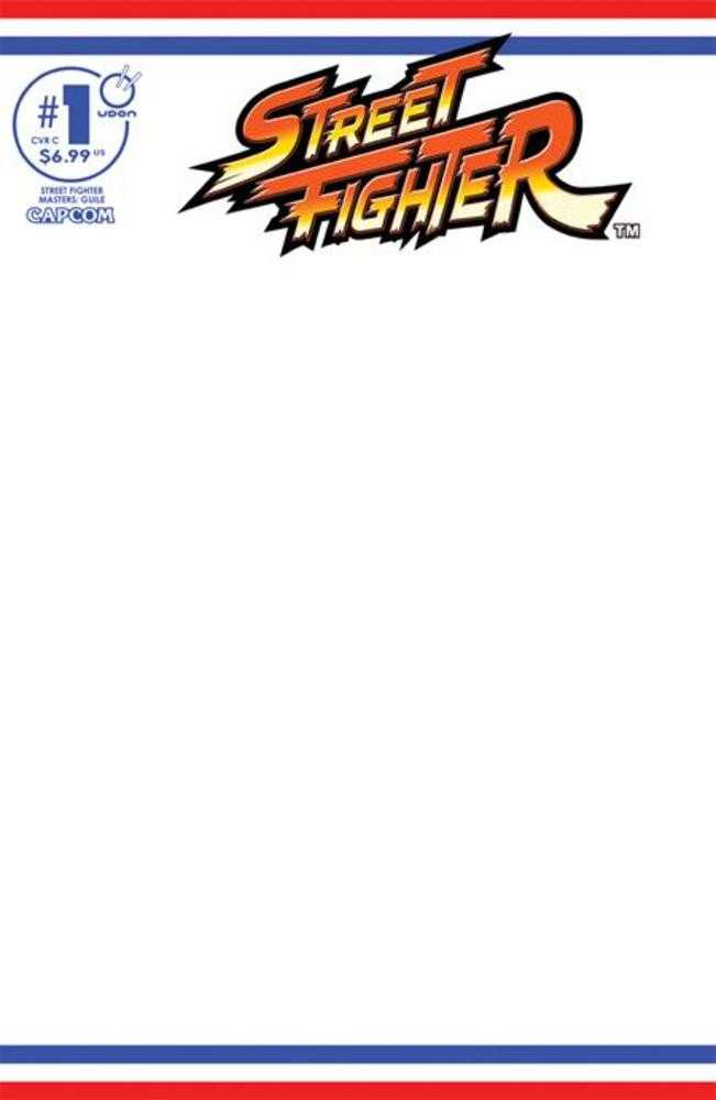 Stock Photo of  Street Fighter Masters Guile #1 (One Shot) Cover C Blank Sketch Variant Udon Entertainment Comics sold by Stronghold Collectibles of Acadiana Lafayette, LA