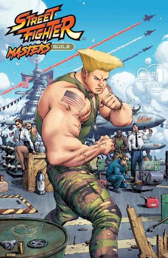 Stock Photo of  Street Fighter Masters Guile #1 (One Shot) Cover D Inc 1:5 Matthew Weldon Variant Udon Entertainment Comics sold by Stronghold Collectibles of Acadiana Lafayette, LA