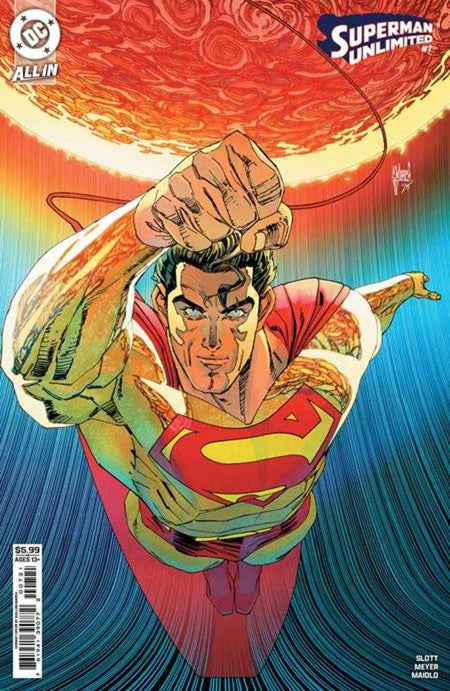 Stock Photo of  Superman Unlimited #7 Cover B Guillem March Card Stock Variant DC Comics Comics sold by Stronghold Collectibles of Acadiana Lafayette, LA