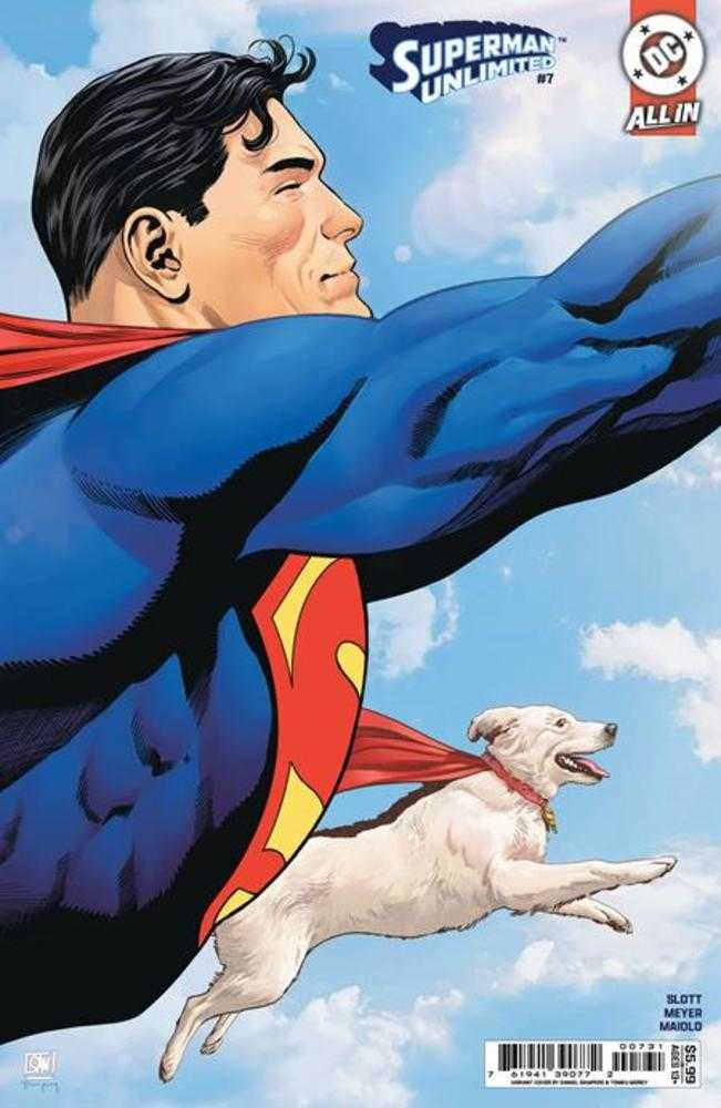 Stock Photo of  Superman Unlimited #7 Cover C Daniel Sampere Card Stock Variant DC Comics Comics sold by Stronghold Collectibles of Acadiana Lafayette, LA
