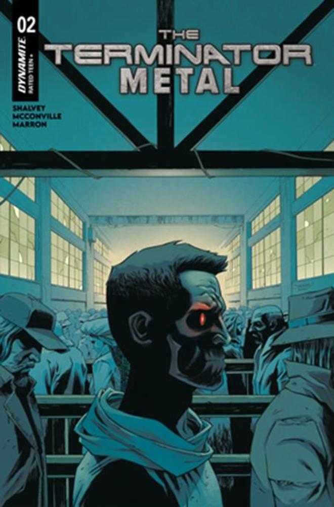 Stock Photo of  Terminator Metal #2 Cover A Declan Shalvey Dynamite Entertainment Comics sold by Stronghold Collectibles of Acadiana Lafayette, LA