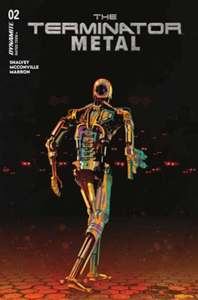 Stock Photo of  Terminator Metal #2 Cover C Sebastian Piriz Variant Dynamite Entertainment Comics sold by Stronghold Collectibles of Acadiana Lafayette, LA