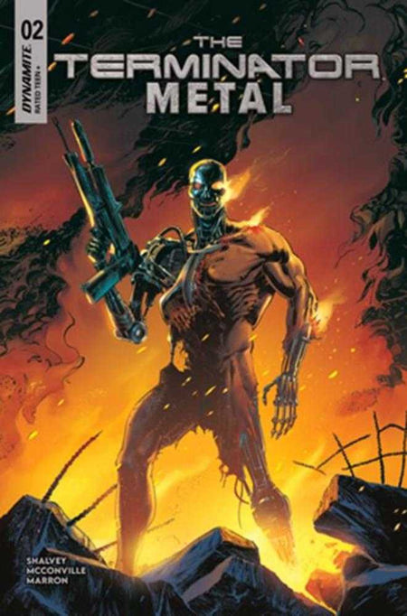 Stock Photo of  Terminator Metal #2 Cover D Paolo Antiga Variant Dynamite Entertainment Comics sold by Stronghold Collectibles of Acadiana Lafayette, LA