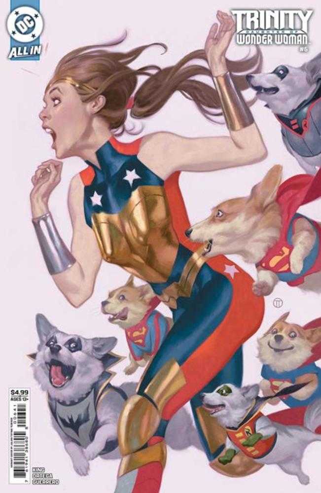 Stock Photo of  Trinity Daughter Of Wonder Woman #6 (Of 6) Cover B Julian Totino Tedesco Card Stock Variant DC Comics Comics sold by Stronghold Collectibles of Acadiana Lafayette, LA