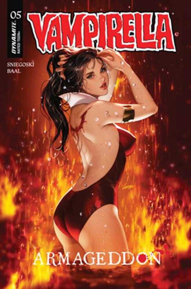 Stock Photo of Vampirella Armageddon #5 CVR B Lerix Li Variant Dynamite Entertainment Comics sold by Stronghold Collectibles of Acadiana Lafayette, LA
