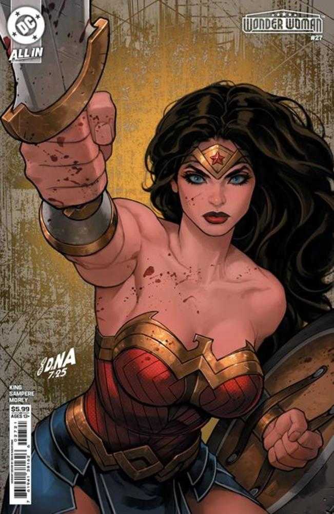 Stock Photo of  Wonder Woman #27 Cover B David Nakayama Card Stock Variant DC Comics Comics sold by Stronghold Collectibles of Acadiana Lafayette, LA