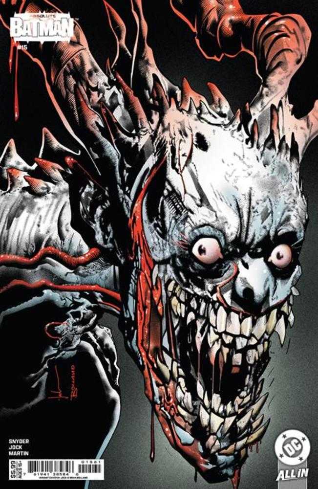 Stock Photo of  Absolute Batman #15 Cover D Brian Bolland Jock Card Stock Variant DC Comics Comics sold by Stronghold Collectibles of Acadiana Lafayette, LA