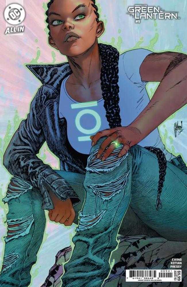 Stock Photo of  Absolute Green Lantern #9 Cover B Guillem March Card Stock Variant DC Comics Comics sold by Stronghold Collectibles of Acadiana Lafayette, LA