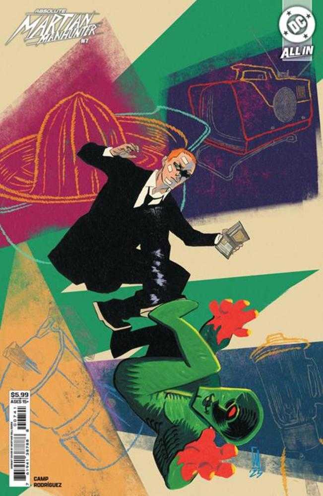 Stock Photo of  Absolute Martian Manhunter #7 Cover C Werther Dell Edera Card Stock Variant DC Comics Comics sold by Stronghold Collectibles of Acadiana Lafayette, LA