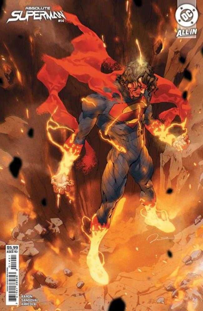 Stock Photo of  Absolute Superman #14 Cover B Gerald Parel Card Stock Variant DC Comics Comics sold by Stronghold Collectibles of Acadiana Lafayette, LA