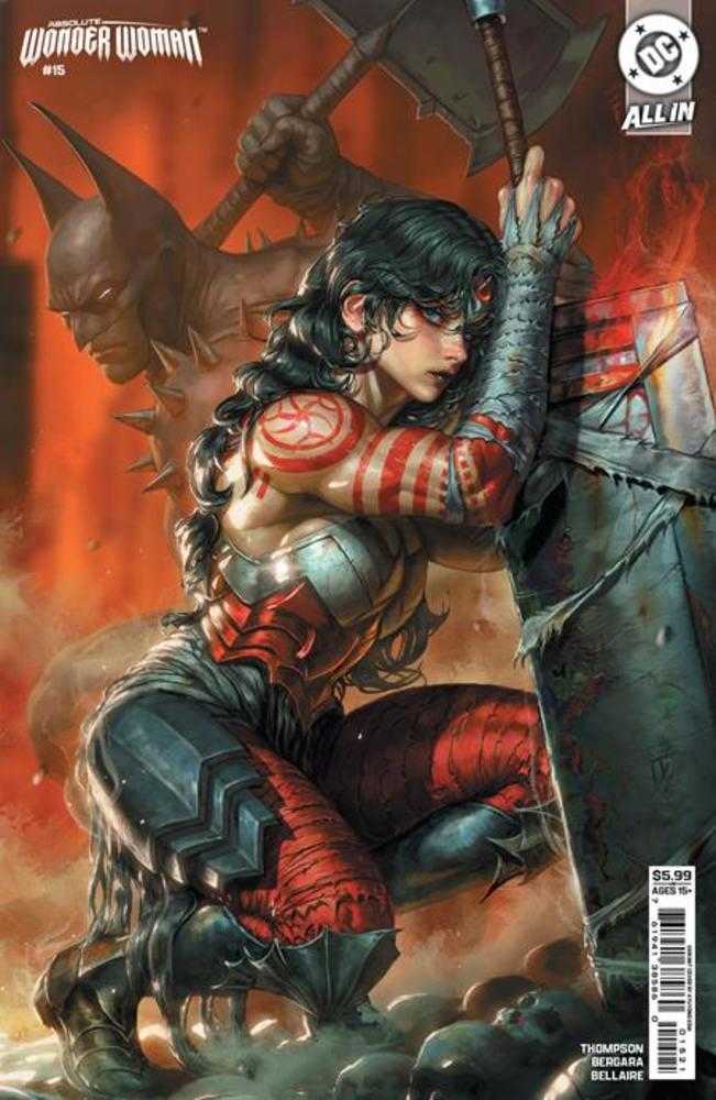 Stock Photo of  Absolute Wonder Woman #15 Cover D Kyuyong Eom Card Stock Variant DC Comics Comics sold by Stronghold Collectibles of Acadiana Lafayette, LA