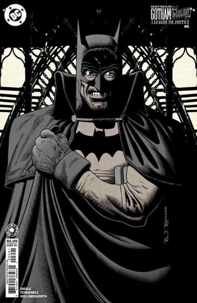 Stock Photo of  Batman Gotham By Gaslight A League For Justice #6 (Of 6) Cover B Brian Bolland Card Stock Variant DC Comics Comics sold by Stronghold Collectibles of Acadiana Lafayette, LA
