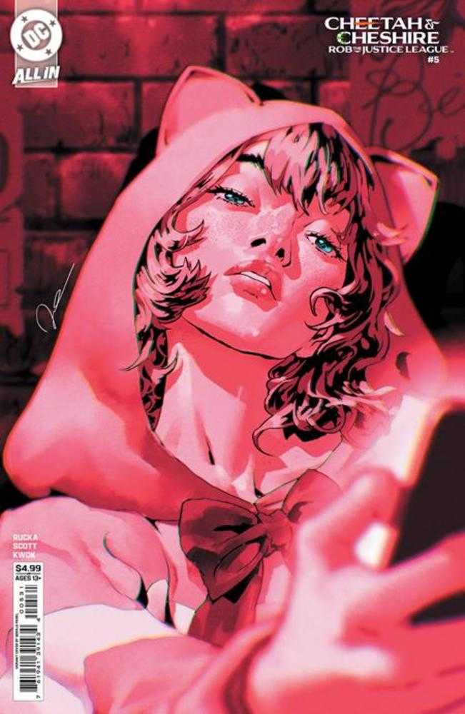 Stock Photo of  Cheetah And Cheshire Rob The Justice League #5 (Of 6) Cover B Gerald Parel Card Stock Variant DC Comics Comics sold by Stronghold Collectibles of Acadiana Lafayette, LA