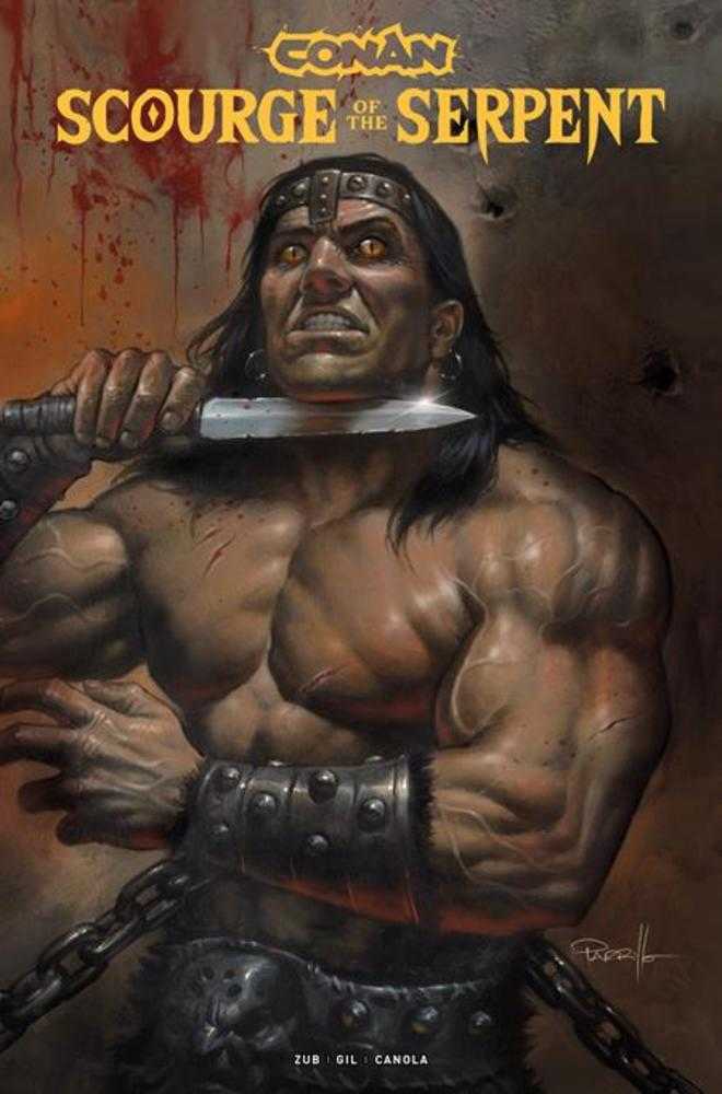 Stock Photo of  Conan The Barbarian Scourge Of The Serpent #4 (Of 4) Cover B Lucio Parrillo Variant (Mature) Titan Comics Comics sold by Stronghold Collectibles of Acadiana Lafayette, LA