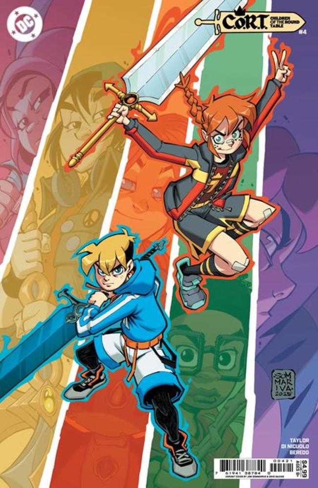 Stock Photo of  C.O.R.T. Children Of The Round Table #4 (Of 6) Cover B Jon Sommariva Card Stock Variant DC Comics Comics sold by Stronghold Collectibles of Acadiana Lafayette, LA