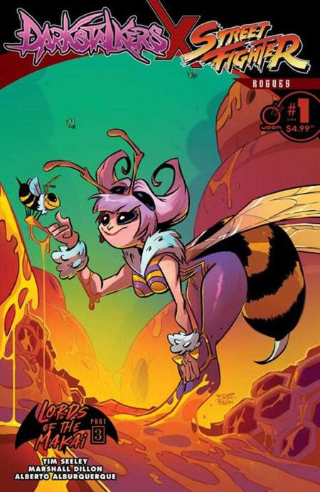 Stock Photo of  Darkstalkers X Street Fighter Rogues #1 (One Shot) Cover B Brett Bean Variant Udon Entertainment Comics sold by Stronghold Collectibles of Acadiana Lafayette, LA