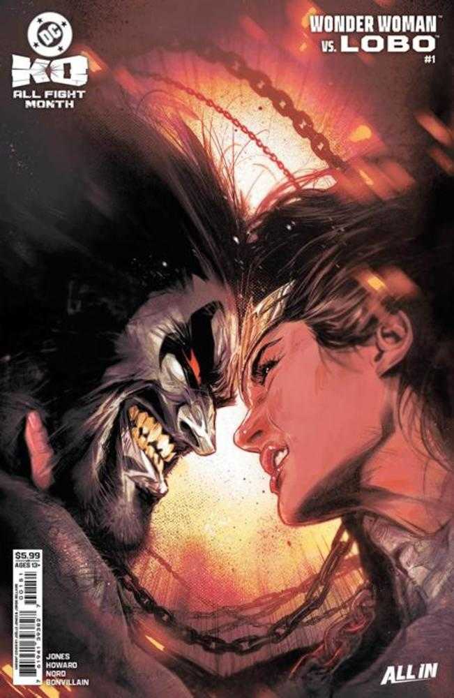 Stock Photo of  DC K.O. Wonder Woman vs Lobo #1 (One Shot) Cover C Joelle Jones Card Stock Variant DC Comics Comics sold by Stronghold Collectibles of Acadiana Lafayette, LA