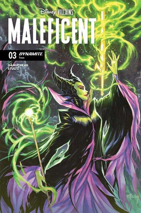 Stock Photo of  Disney Villains Maleficent #3 Cover B Ellery Variant Dynamite Entertainment Comics sold by Stronghold Collectibles of Acadiana Lafayette, LA
