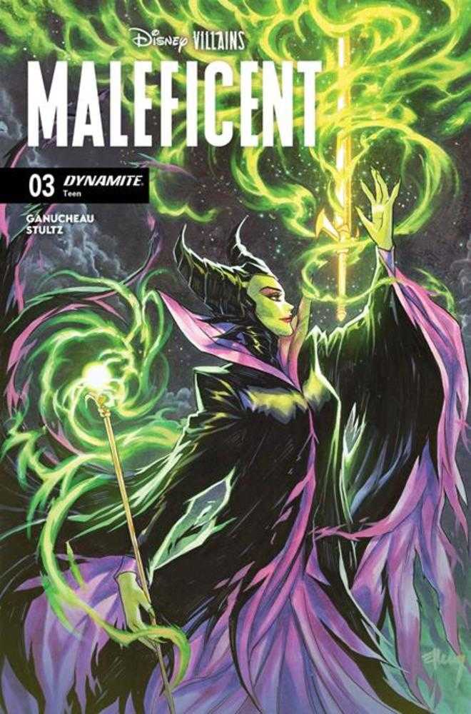 Stock Photo of  Disney Villains Maleficent #3 Cover B Ellery Variant Dynamite Entertainment Comics sold by Stronghold Collectibles of Acadiana Lafayette, LA