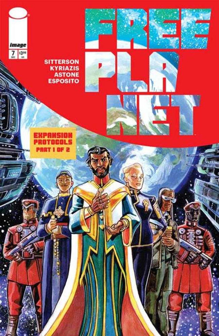 Stock Photo of  Free Planet #7 Cover A Jed Dougherty Image Comics Comics sold by Stronghold Collectibles of Acadiana Lafayette, LA