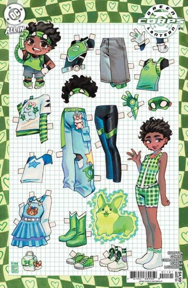 Stock Photo of  Green Lantern Corps #11 Cover B Rian Gonzales Card Stock Variant DC Comics Comics sold by Stronghold Collectibles of Acadiana Lafayette, LA