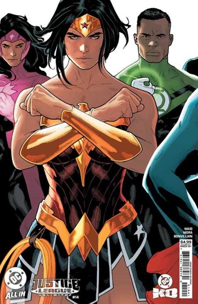 Stock Photo of  Justice League Unlimited #14 Cover C Jeff Spokes Card Stock Variant (DC K.O.) DC Comics Comics sold by Stronghold Collectibles of Acadiana Lafayette, LA
