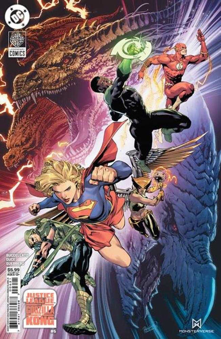 Stock Photo of  Justice League vs Godzilla vs Kong 2 #6 (Of 7) Cover B Carlo Pagulayan Card Stock Variant DC Comics Comics sold by Stronghold Collectibles of Acadiana Lafayette, LA