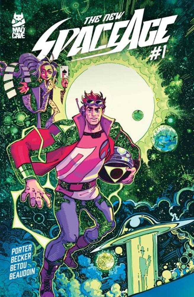 Stock Photo of  New Space Age #1 (Of 5) Cover A Mike Becker Mad Cave Studios Comics sold by Stronghold Collectibles of Acadiana Lafayette, LA