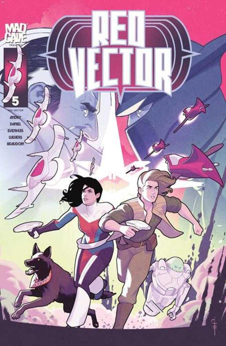 Stock Photo of  Red Vector #5 (Of 5) Mad Cave Studios Comics sold by Stronghold Collectibles of Acadiana Lafayette, LA