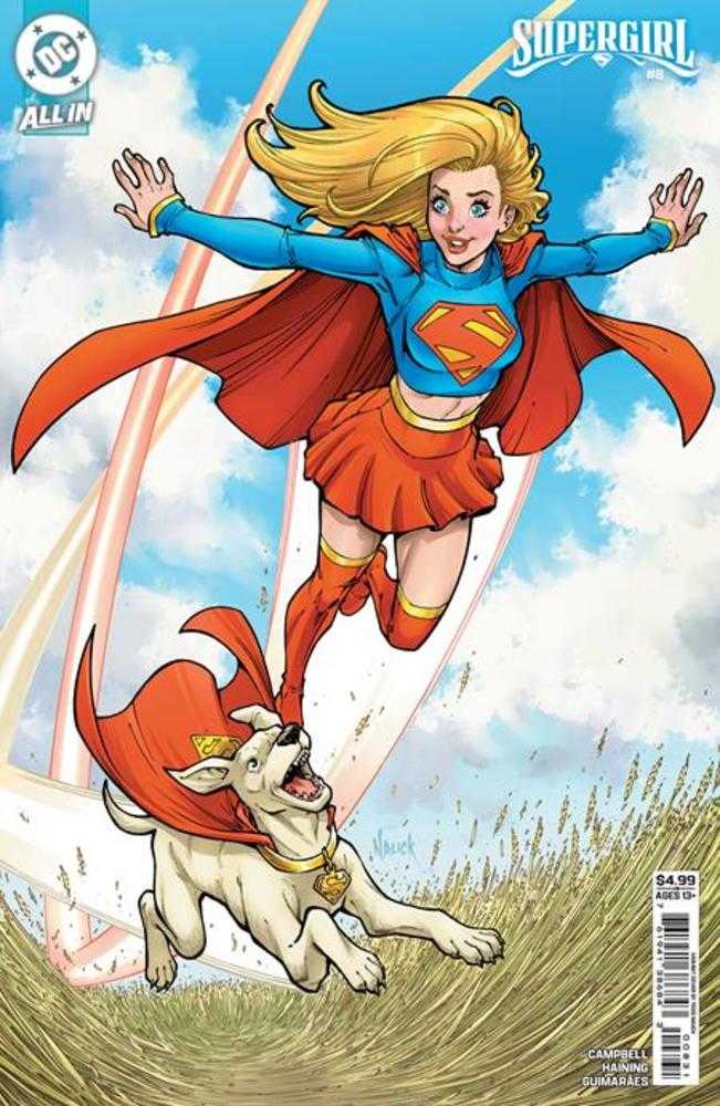 Stock Photo of  Supergirl #8 Cover C Todd Nauck Card Stock Variant DC Comics Comics sold by Stronghold Collectibles of Acadiana Lafayette, LA