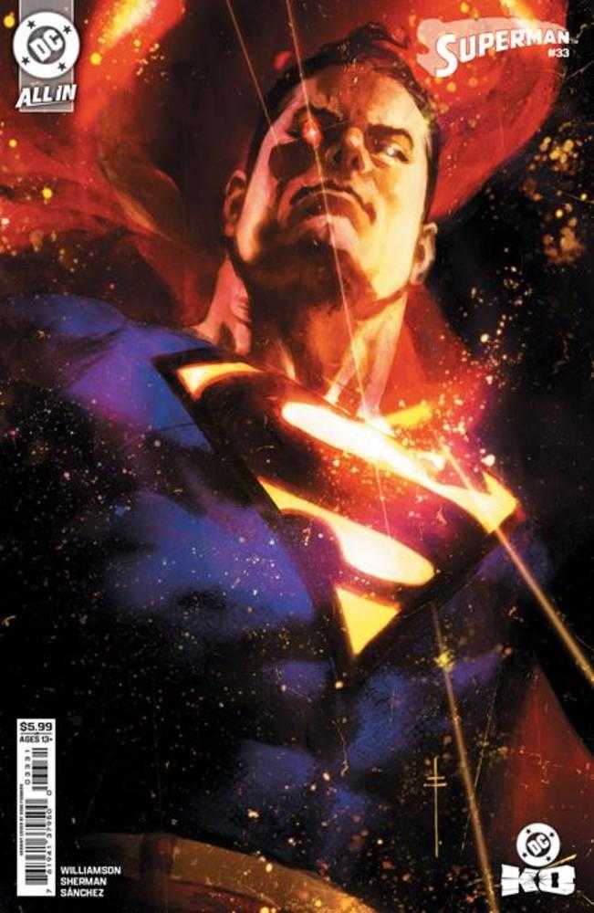 Stock Photo of  Superman #33 Cover C Sebastian Fiumara Card Stock Variant (DC K.O.) DC Comics Comics sold by Stronghold Collectibles of Acadiana Lafayette, LA
