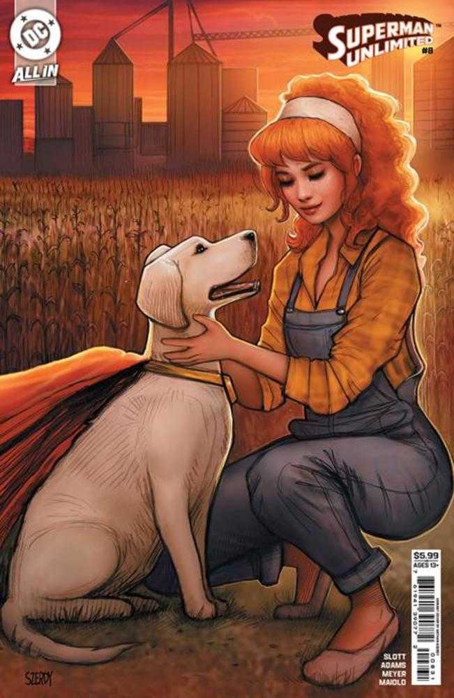 Stock Photo of  Superman Unlimited #8 Cover C Nathan Szerdy Card Stock Variant DC Comics Comics sold by Stronghold Collectibles of Acadiana Lafayette, LA